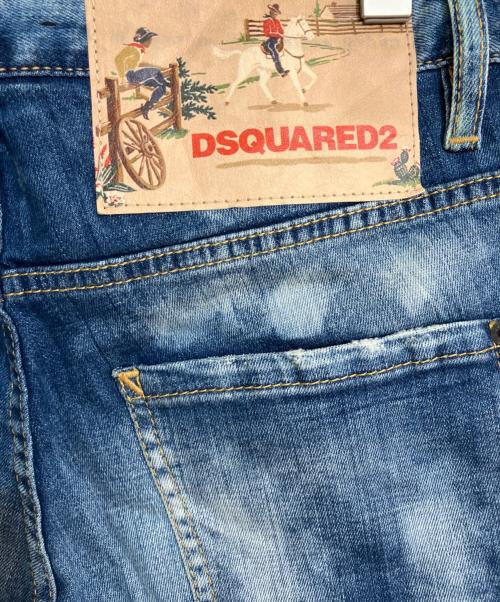 DSQUARED2（ディースクエアード）DSQUARED2 (ディースクエアード) Skater Jean インディゴ サイズ:44の古着・服飾アイテム
