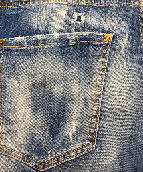 DSQUARED2（ディースクエアード）DSQUARED2 (ディースクエアード) Skater Jean インディゴ サイズ:44の古着・服飾アイテム