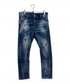 DSQUARED2ディースクエアード）の古着「SEXY TWIST JEAN」｜インディゴ
