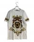 DOLCE & GABBANA（ドルチェ＆ガッバーナ）の古着「Heraldic Sicilia Tシャツ」｜ホワイト