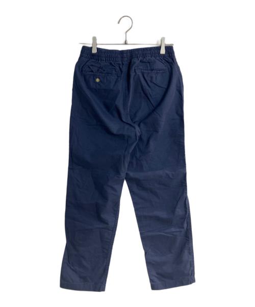 POLO RALPH LAUREN（ポロ・ラルフローレン）POLO RALPH LAUREN (ポロ・ラルフローレン) バックポニー刺繍ドローストリング テーパードパンツ ネイビー サイズ:XSの古着・服飾アイテム