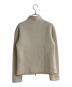 'S Max Mara (エスマックスマーラ) カシミヤブレンドダブルジップニットジャケット アイボリー サイズ:S：13000円