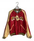 テーラー東洋テーラートウヨウ）の古着「Mid 1950s Style Acetate Souvenir Jacket」｜レッド