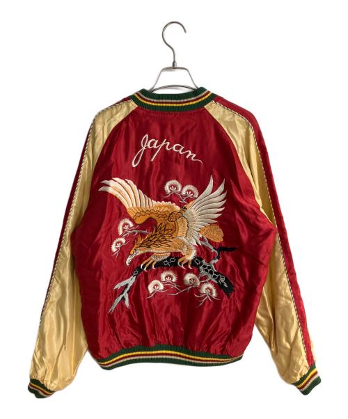 テーラー東洋（テーラートウヨウ）テーラー東洋 (テーラートウヨウ) Mid 1950s Style Acetate Souvenir Jacket レッド サイズ:Ｌ 未使用品の古着・服飾アイテム