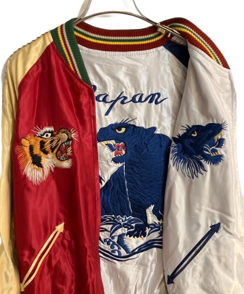 テーラー東洋（テーラートウヨウ）テーラー東洋 (テーラートウヨウ) Mid 1950s Style Acetate Souvenir Jacket レッド サイズ:Ｌ 未使用品の古着・服飾アイテム