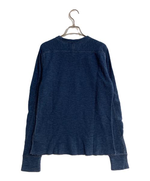 RRL（ダブルアールエル）RRL (ダブルアールエル) サーマルカットソー インディゴ サイズ:ＸＳの古着・服飾アイテム