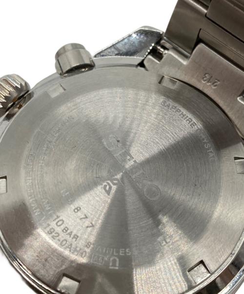 SEIKO（セイコー）SEIKO (セイコー) クロノグラフ ブルーの古着・服飾アイテム