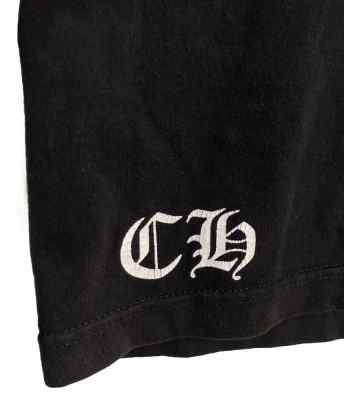 CHROME HEARTS（クロムハーツ）CHROME HEARTS (クロムハーツ) BS FLUER CIRCLE TEE ブラック サイズ:Mの古着・服飾アイテム