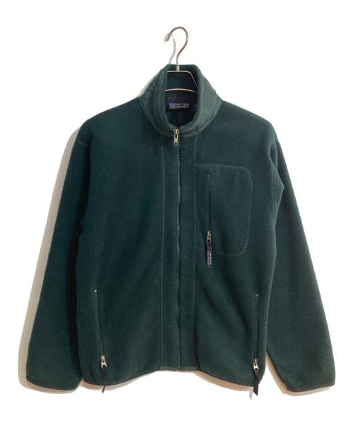 Patagonia（パタゴニア）Patagonia (パタゴニア) フルジップシンチラジャケット グリーン サイズ:Sの古着・服飾アイテム