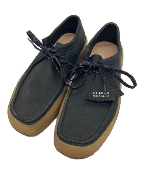 CLARKS ORIGINALS（クラークス オリジナルズ）Clarks Originals (クラークス オリジナルズ) ワラビーシューズ ブラック サイズ:26.5の古着・服飾アイテム