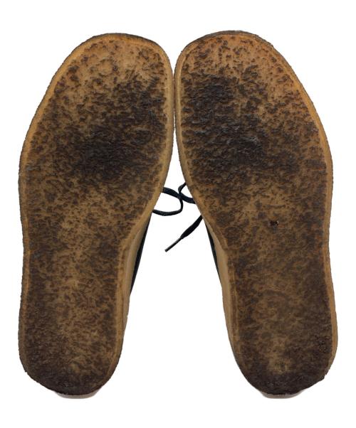 CLARKS ORIGINALS（クラークス オリジナルズ）Clarks Originals (クラークス オリジナルズ) ワラビーシューズ ブラック サイズ:26.5の古着・服飾アイテム