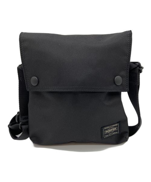 PORTER（ポーター）PORTER (ポーター) UNIT  SHOULDER BAG ブラックの古着・服飾アイテム