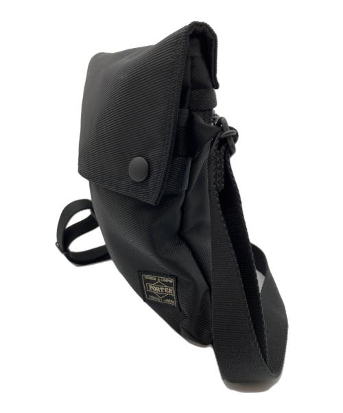 PORTER（ポーター）PORTER (ポーター) UNIT  SHOULDER BAG ブラックの古着・服飾アイテム