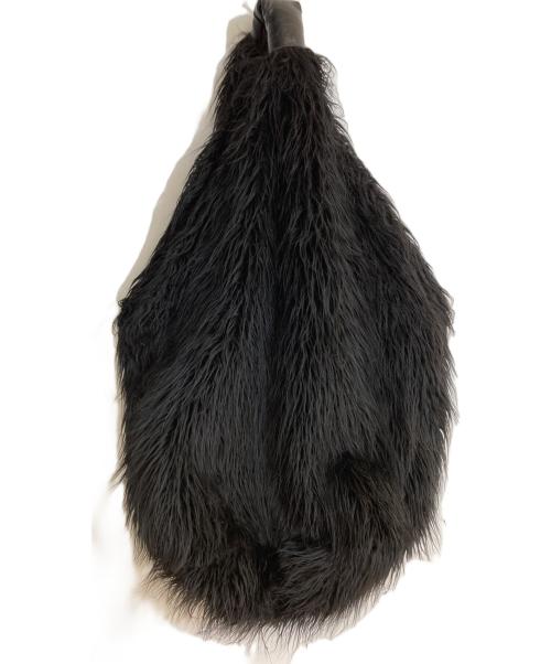 OUR LEGACY（アワーレガシー）OUR LEGACY (アワーレガシー) DRIP BAG フェイクファー バッグ ブラックの古着・服飾アイテム