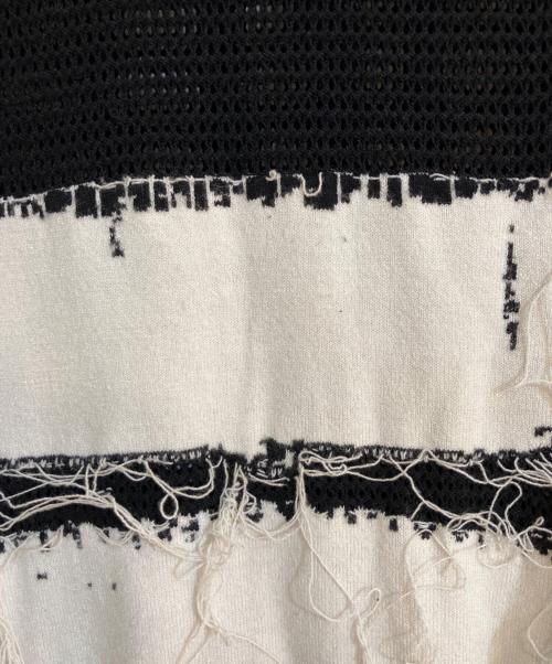 Y-3（ワイスリー）Y-3 (ワイスリー) GRAPHIC KNIT CREW SWEATER ブラック サイズ:Mの古着・服飾アイテム