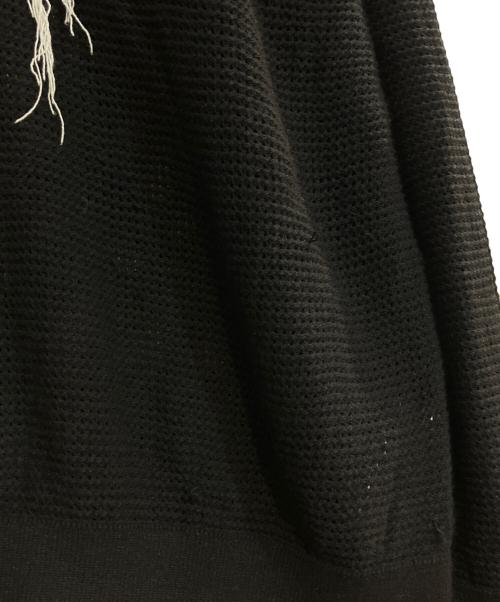 Y-3（ワイスリー）Y-3 (ワイスリー) GRAPHIC KNIT CREW SWEATER ブラック サイズ:Mの古着・服飾アイテム