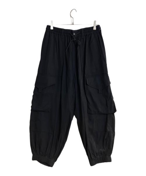 Y-3（ワイスリー）Y-3 (ワイスリー) レーヨンツイルパンツ ブラック サイズ:Sの古着・服飾アイテム