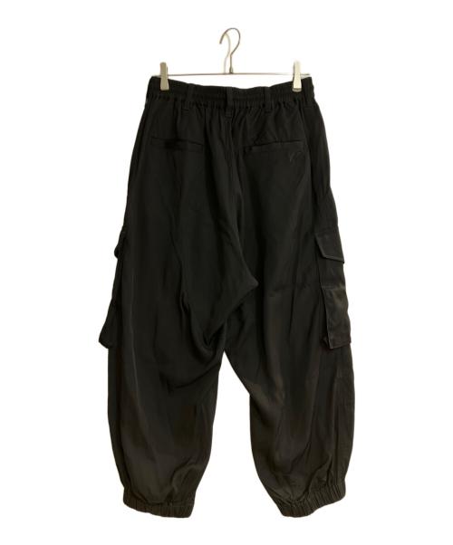 Y-3（ワイスリー）Y-3 (ワイスリー) レーヨンツイルパンツ ブラック サイズ:Sの古着・服飾アイテム