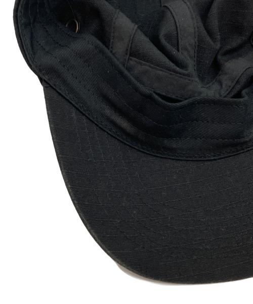 SUPREME（シュプリーム）Supreme (シュプリーム) Military Camp Cap/ミリタリーキャンプキャップ ブラックの古着・服飾アイテム
