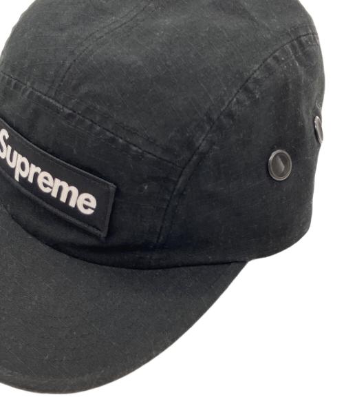 SUPREME（シュプリーム）Supreme (シュプリーム) Military Camp Cap/ミリタリーキャンプキャップ ブラックの古着・服飾アイテム