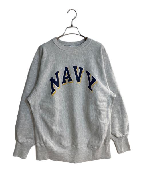 Champion（チャンピオン）Champion (チャンピオン) US NAVY リバースウィーブスウェット グレー サイズ:XLの古着・服飾アイテム
