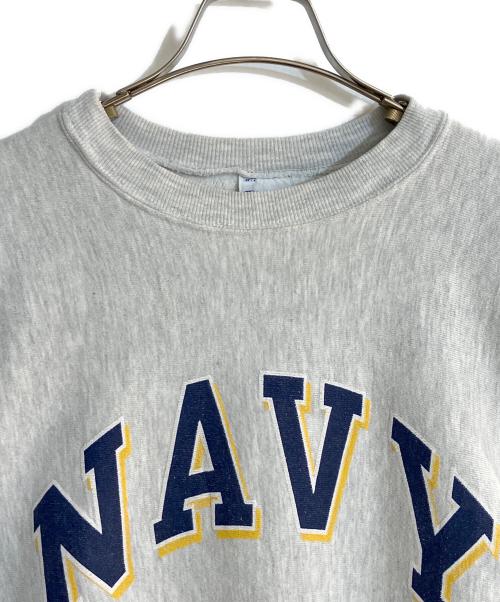 Champion（チャンピオン）Champion (チャンピオン) US NAVY リバースウィーブスウェット グレー サイズ:XLの古着・服飾アイテム