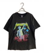 giantジャイアント）の古着「METAL JUSTICEプリントTシャツ」｜ブラック
