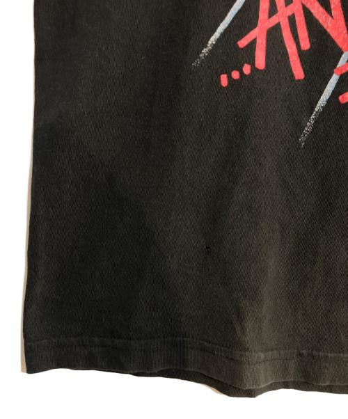 giant（ジャイアント）GIANT (ジャイアント) METAL JUSTICEプリントTシャツ ブラック サイズ:Ｌの古着・服飾アイテム