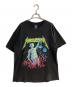 GIANT（ジャイアント）の古着「METAL JUSTICEプリントTシャツ」｜ブラック