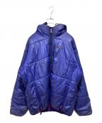 Patagoniaパタゴニア）の古着「DAS PARKA」｜コバルトブルー × ブライトパープル