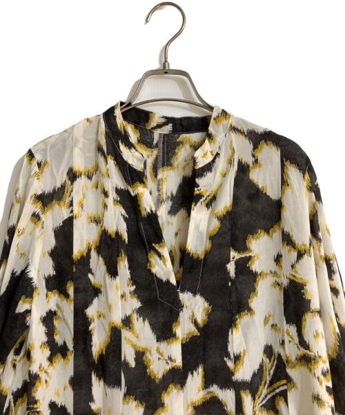 JOURNAL STANDARD（ジャーナルスタンダード）JOURNAL STANDARD (ジャーナルスタンダード) オリエンタルプリントワンピース ベージュ サイズ:Fの古着・服飾アイテム