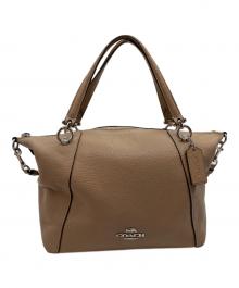 COACH（コーチ）の古着「ケイシー サッチェル」｜ブラウン