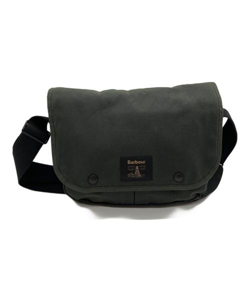 Barbour（バブアー）Barbour (バブアー) FIELD WAX RIEVER CROSSBODY BAG グリーンの古着・服飾アイテム