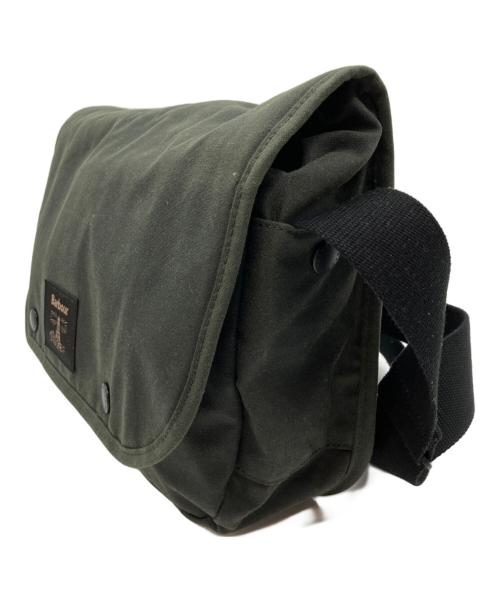 Barbour（バブアー）Barbour (バブアー) FIELD WAX RIEVER CROSSBODY BAG グリーンの古着・服飾アイテム