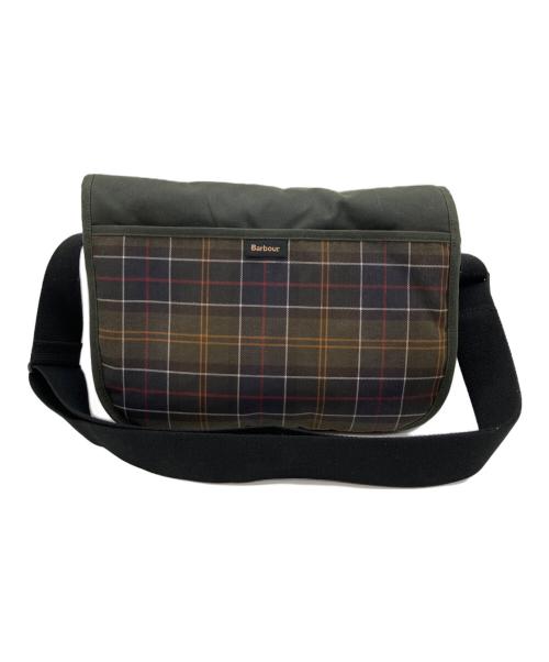 Barbour（バブアー）Barbour (バブアー) FIELD WAX RIEVER CROSSBODY BAG グリーンの古着・服飾アイテム