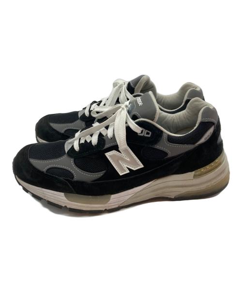 NEW BALANCE（ニューバランス）NEW BALANCE (ニューバランス) 992ローカットスニーカー ブラック サイズ:27cmの古着・服飾アイテム