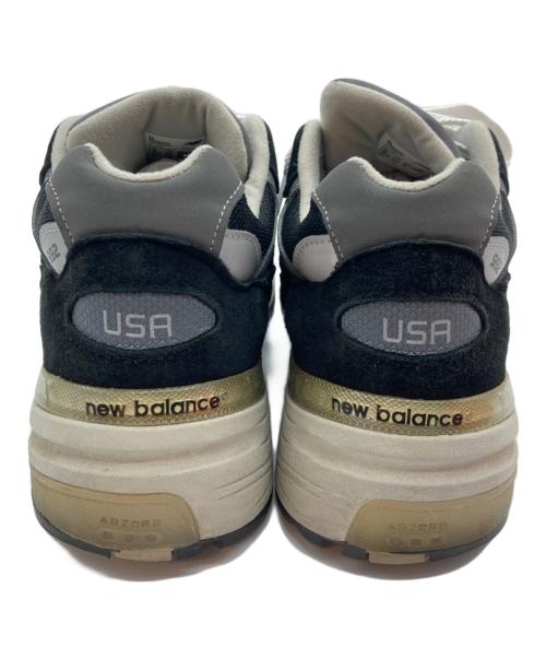 NEW BALANCE（ニューバランス）NEW BALANCE (ニューバランス) 992ローカットスニーカー ブラック サイズ:27cmの古着・服飾アイテム