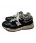 NEW BALANCE (ニューバランス) 992ローカットスニーカー ブラック サイズ:27cm：20000円