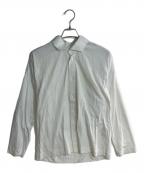 HOMME PLISSE ISSEY MIYAKEオム プリッセ イッセイ ミヤケ）の古着「17AW襟切り替えベーシックシャツ」｜ホワイト