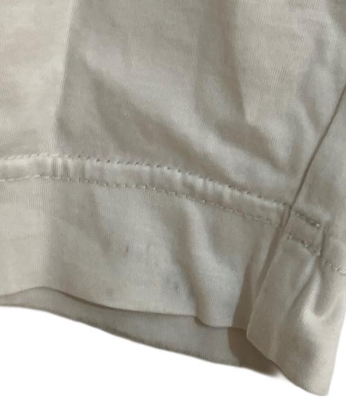 HOMME PLISSE ISSEY MIYAKE（オム プリッセ イッセイ ミヤケ）HOMME PLISSE ISSEY MIYAKE (オム プリッセ イッセイ ミヤケ) 襟切り替えワイドカラーシャツ オフホワイト サイズ:２の古着・服飾アイテム