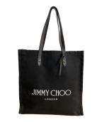 JIMMY CHOOジミーチュウ）の古着「LOGO TOTE FFQ」｜ブラック