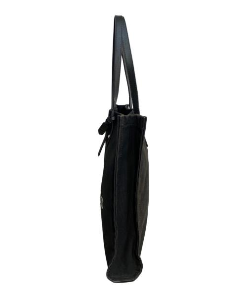 JIMMY CHOO（ジミーチュウ）JIMMY CHOO (ジミーチュウ) LOGO TOTE FFQ ブラックの古着・服飾アイテム