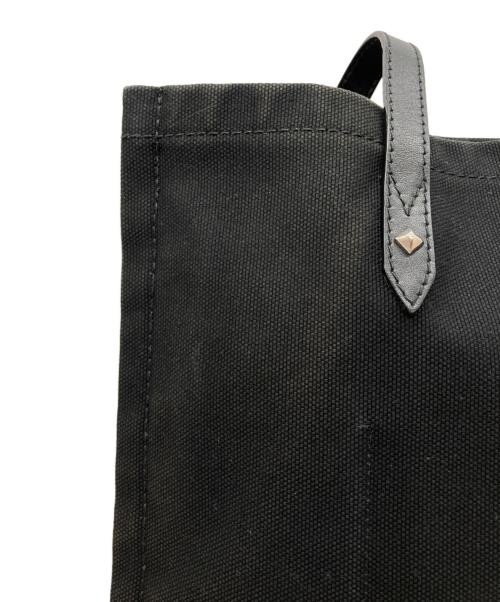 JIMMY CHOO（ジミーチュウ）JIMMY CHOO (ジミーチュウ) LOGO TOTE FFQ ブラックの古着・服飾アイテム