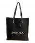 JIMMY CHOO（ジミーチュウ）の古着「LOGO TOTE FFQ」｜ブラック