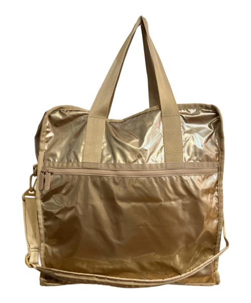 LeSportsac（レスポートサック）LeSportsac (レスポートサック) ひとりっぷ ボストンバッグ ベージュの古着・服飾アイテム