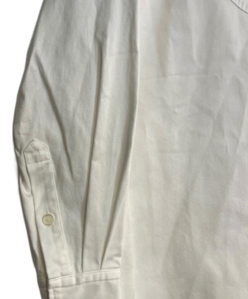 ZANINI（ザニーニ）ZANINI (ザニーニ) ARTS&SCIENCE (アーツアンドサイエンス) ZA Collarless Side Tuck Shirt ホワイト サイズ:1の古着・服飾アイテム