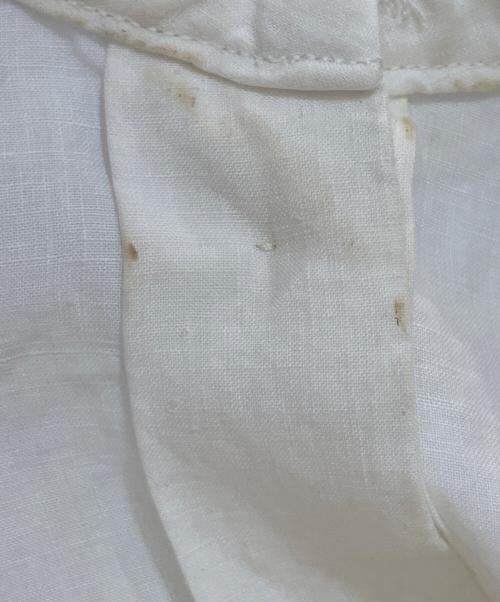 ARTS&SCIENCE（アーツアンドサイエンス）ARTS&SCIENCE (アーツアンドサイエンス) ZANINI (ザニーニ) 26SS ワイドシルエットクロップドリネンシャツ ホワイト サイズ:1の古着・服飾アイテム