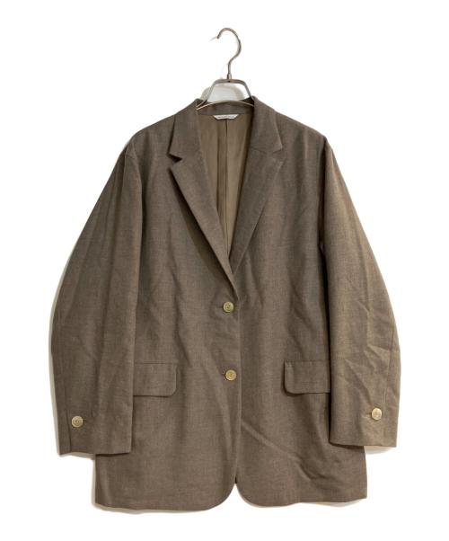 ARTS&SCIENCE（アーツアンドサイエンス）ARTS&SCIENCE (アーツアンドサイエンス) 25AWヤクウールテーラードジャケット / Loose Fit Jacket ベージュ サイズ:1の古着・服飾アイテム