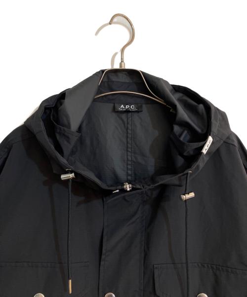 A.P.C.（アーペーセー）A.P.C. (アーペーセー) PARKA ALAN 21P ネイビー サイズ:Ｌの古着・服飾アイテム