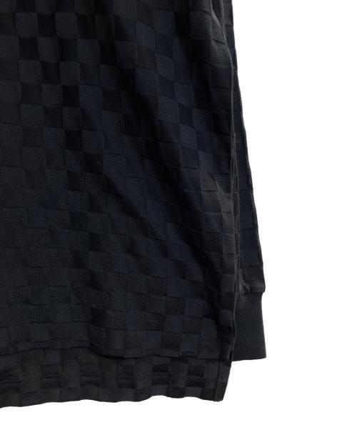 BALENCIAGA SPORT（バレンシアガ スポーツ）BALENCIAGA SPORT (バレンシアガ スポーツ) オールド長袖ポロシャツ ブラック サイズ:Ｌ 未使用品の古着・服飾アイテム